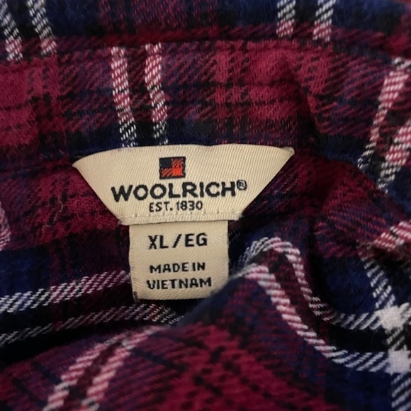 Woolrich 100% cotton flannel button-down shirt - Picture 4 of 4